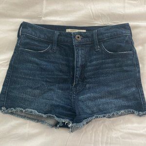 A&F Girls High Waisted Short Shorts